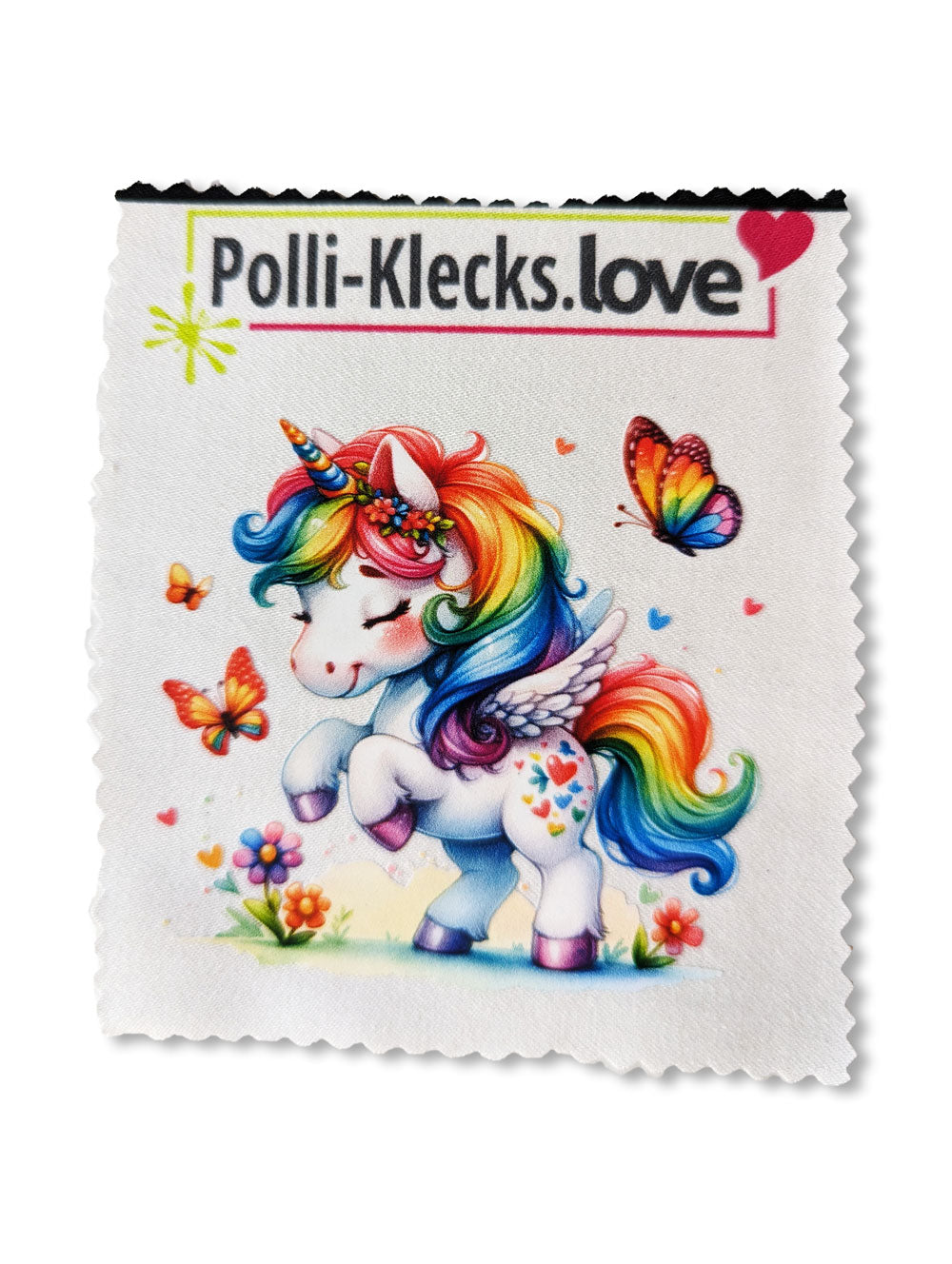 Baby Einhorn Love #4 - Bügelbilder Set