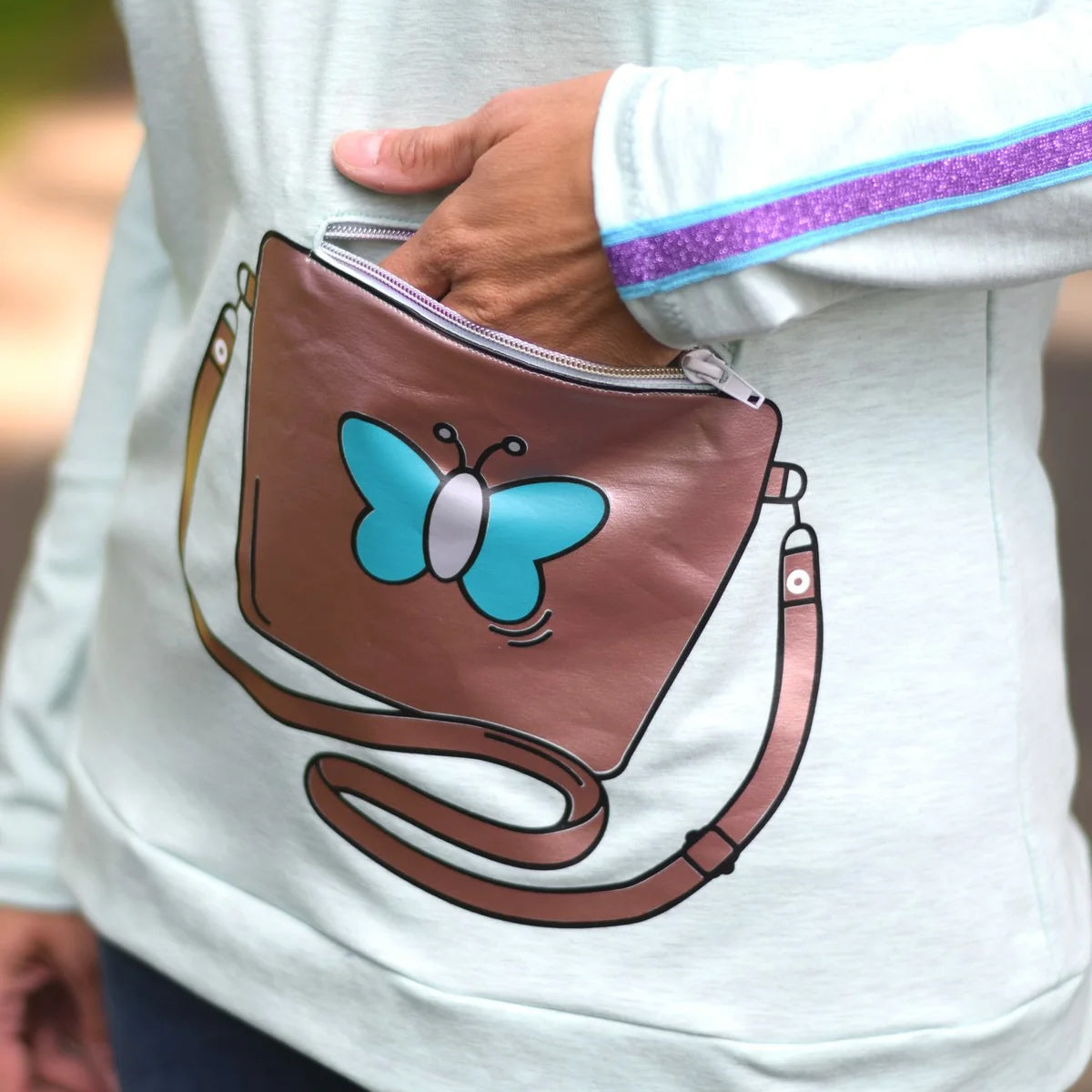 „Taschen-Tier“ Handtasche - Schnitt + Plott/Applidatei + Anleitung