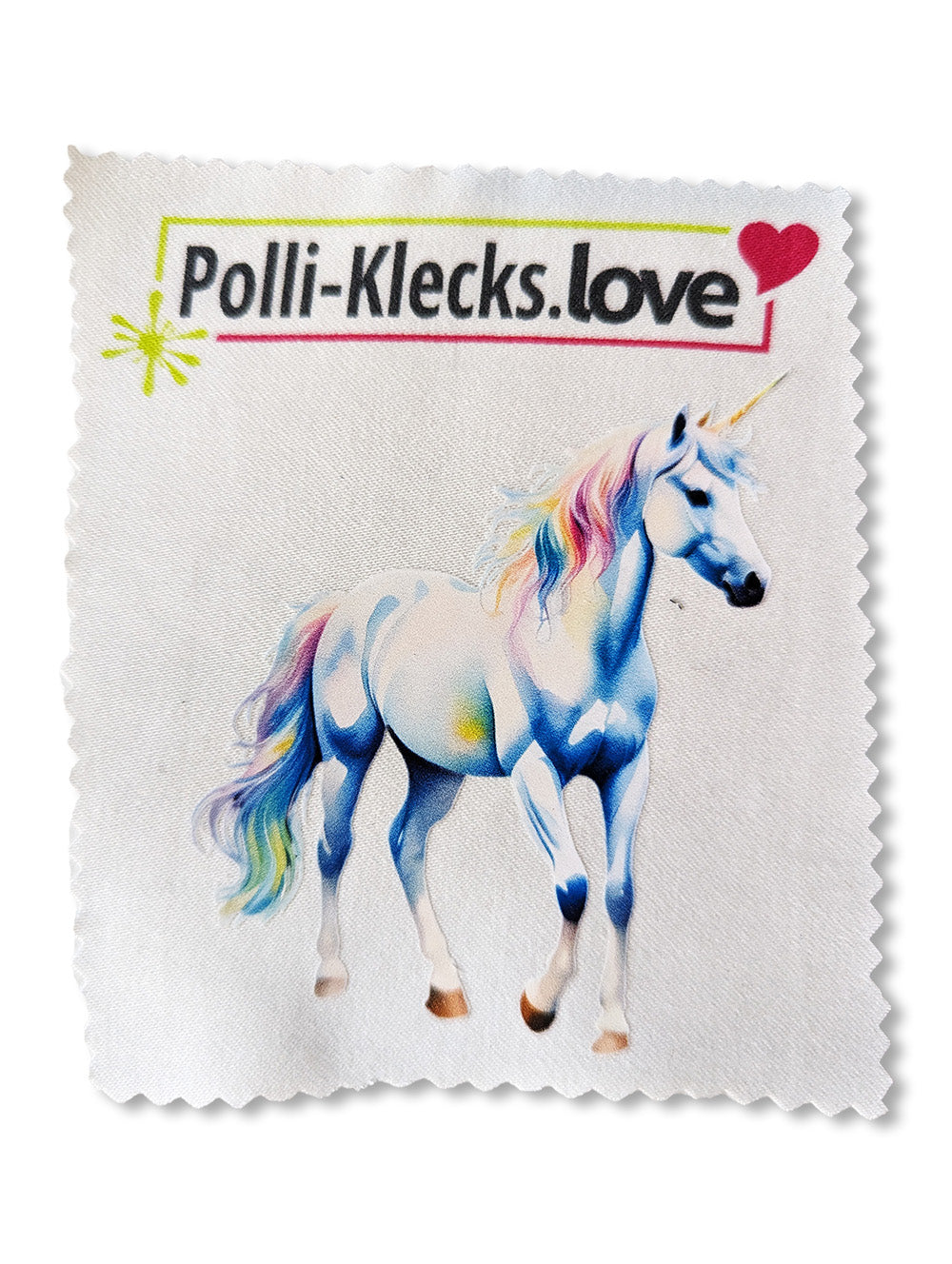 Einhorn Love #2 - Bügelbilder Set
