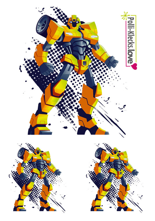 Transformer Love #10 - Bügelbilder Set