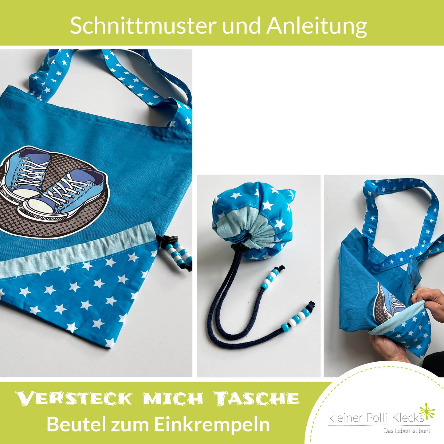 Versteck mich Tasche - Schnitt + Anleitung