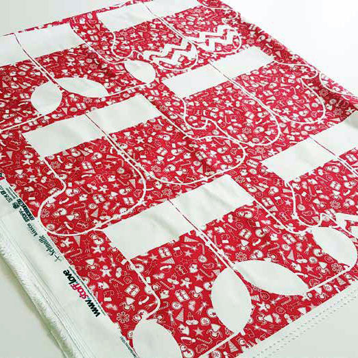 Cut & Sew Adventskalender Stoff "Weihnachten Auf Andere Art"