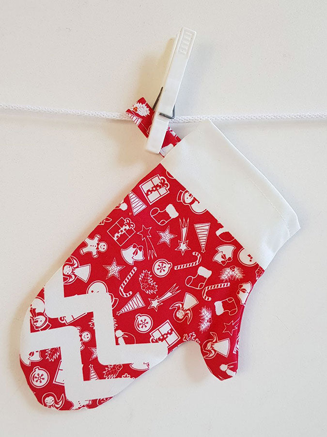 Cut & Sew Adventskalender Stoff "Weihnachten Auf Andere Art"