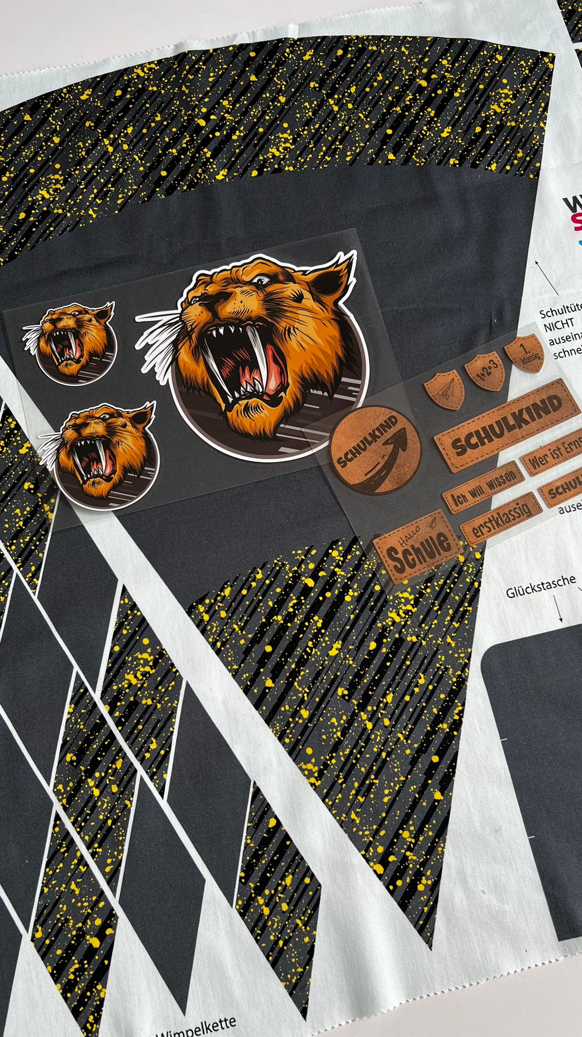 Bügelbilder Set - #10 - Luchs
