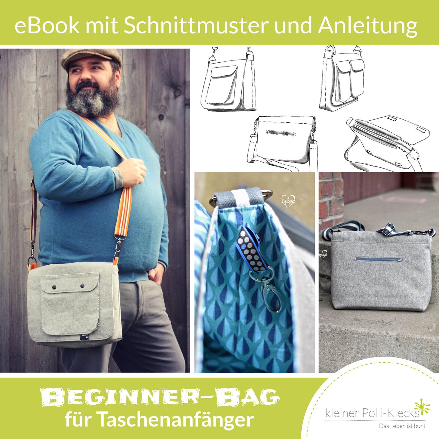 Beginner Bag - Schnitt + Anleitung