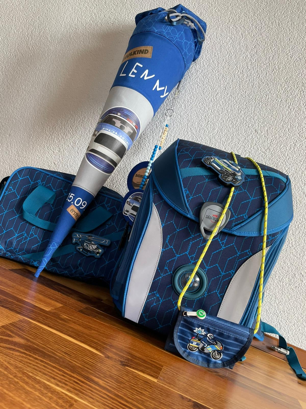 Zum DerDieDas Blue Speed genäht von Nicole