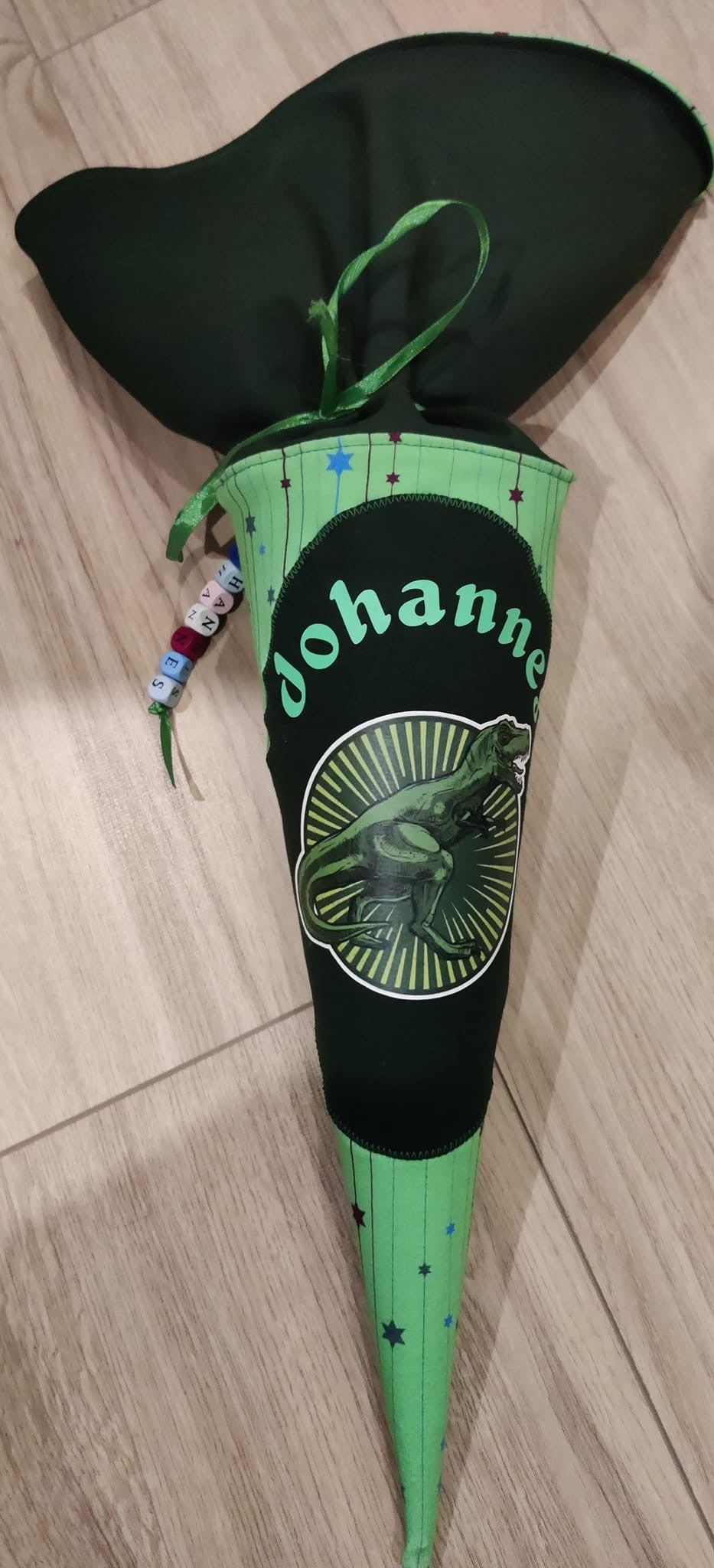 Dino Bügelbilder im Einsatz
