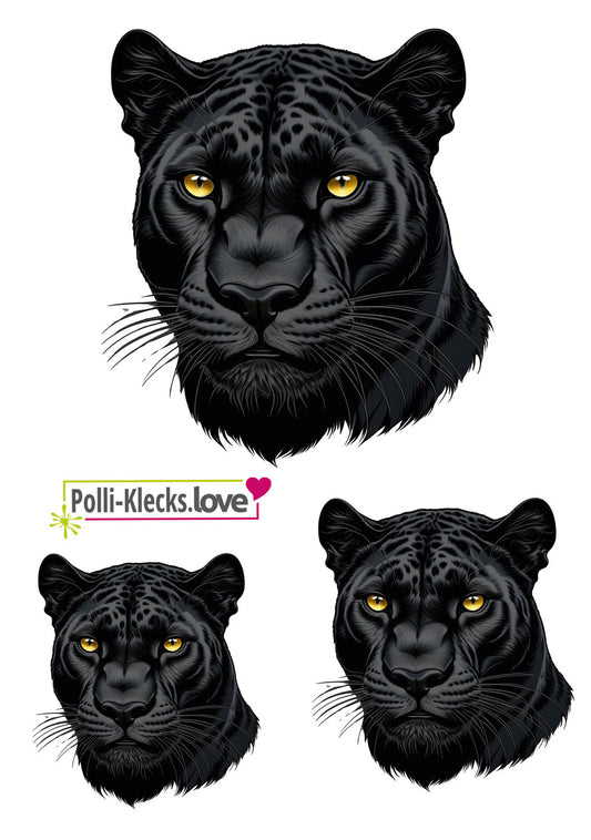 Panther Love #17 - Bügelbilder Set
