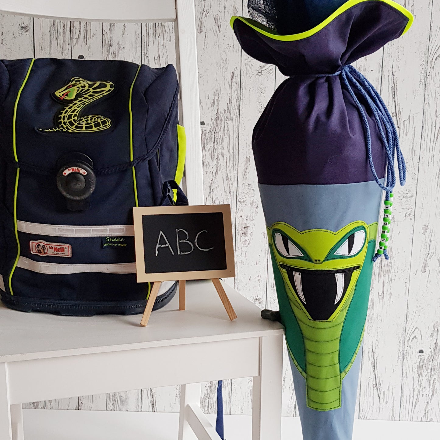 „Taschen-Tier“ Kobra - Schnitt + Plott/Applidatei + Anleitung