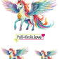 Pegasus Bügelbilder Set 