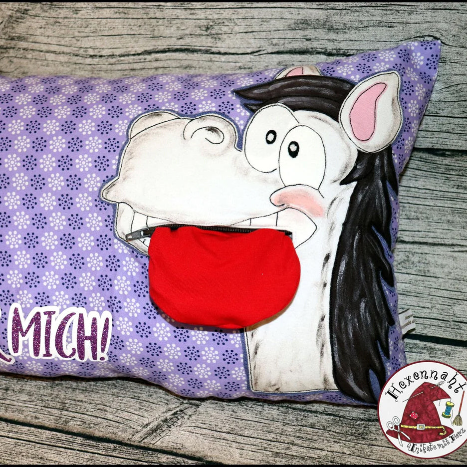 „Taschen-Tier“ Pferd & Einhorn - Schnitt + Plott/Applidatei + Anleitung