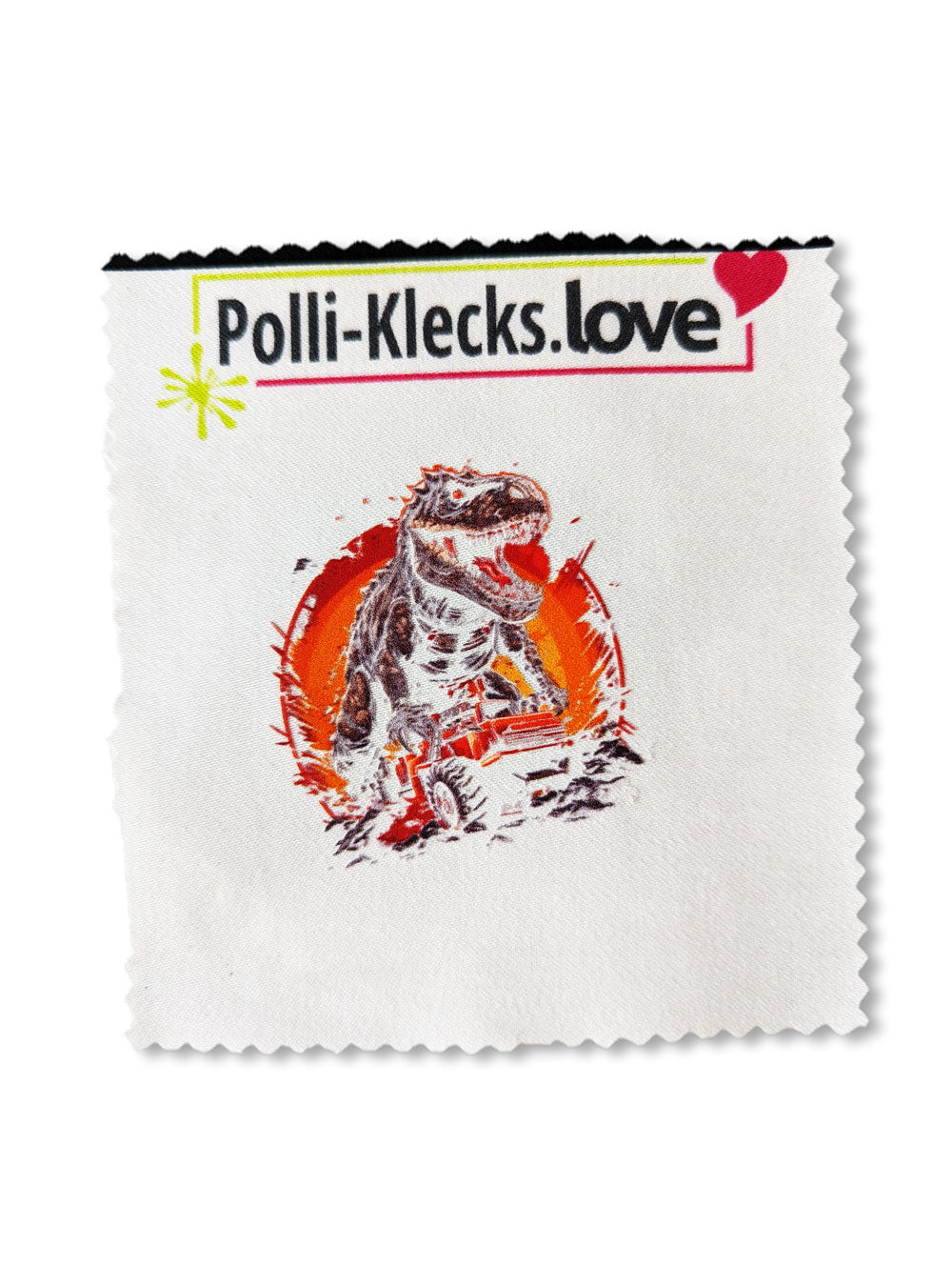 T-Rex Love #7 - Bügelbilder Set für dunkle Stoffe