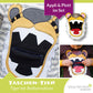 „Taschen-Tier“ Tiger - Schnitt + Plott/Applidatei + Anleitung