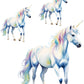 Einhorn Bügelbilder Set 