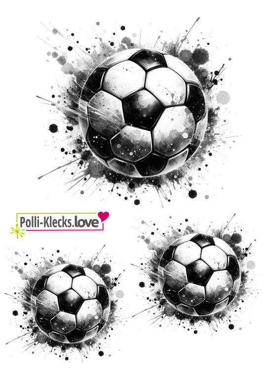 Fußball / Soccer Love #13 - Bügelbilder Set