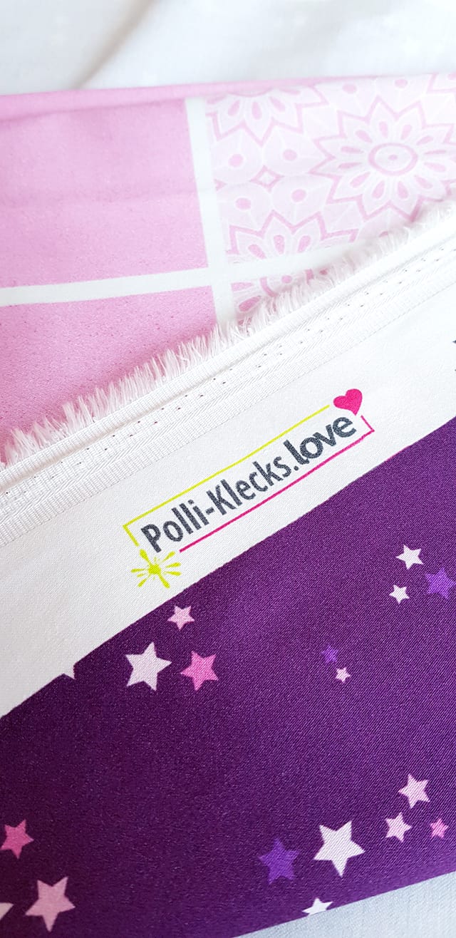 Kombi-Stoffpaket "Gloria Glitzerhuf"