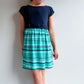 Halbe Meter Kleid TEENS 122-164 - Schnitt und Anleitung