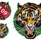 Bügelbilder Set - #09 - Tiger