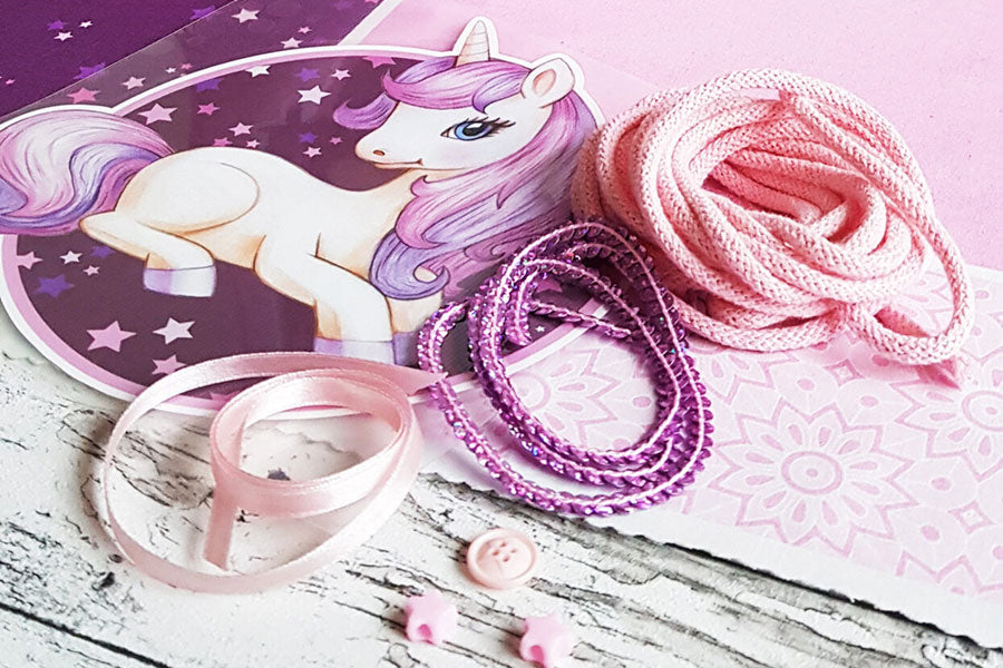 Schultüten Nähpaket "Gloria Glitzerhuf"